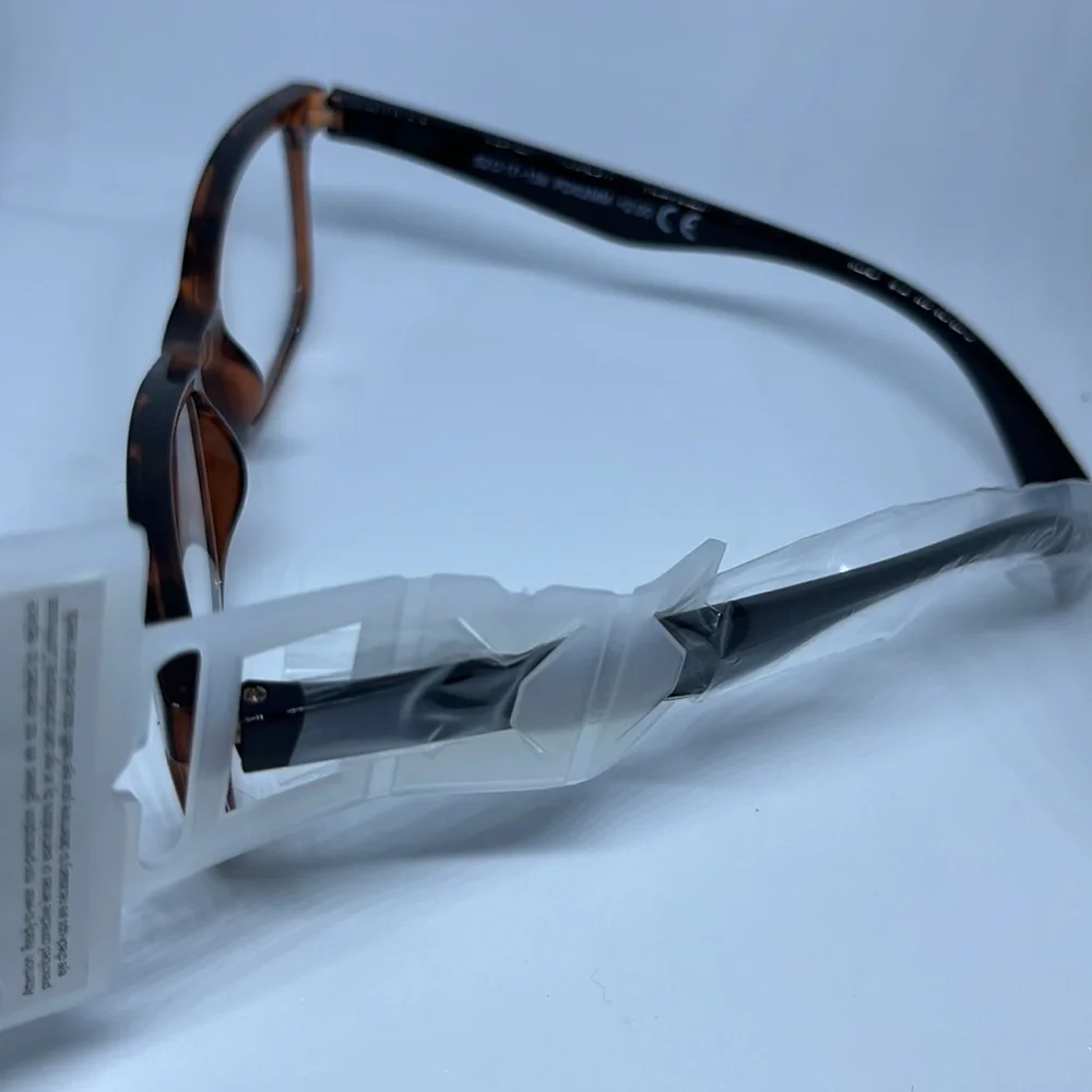 NWT FGX Reading Glasses Tortoise Shell Acrylic +2.00